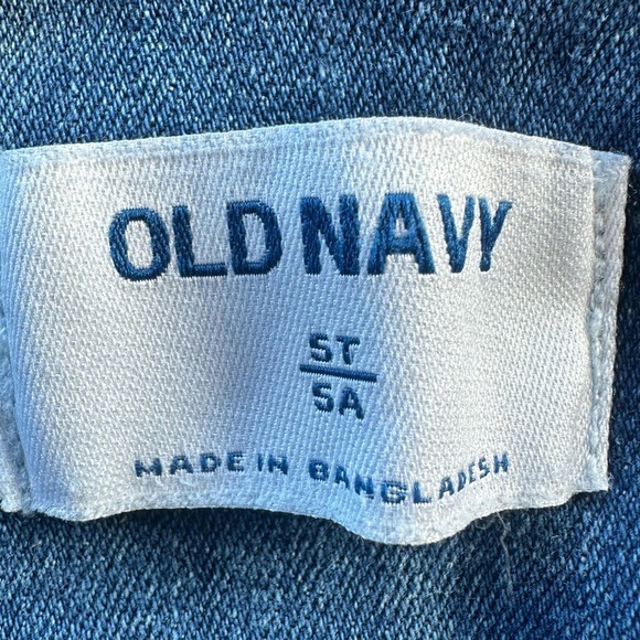 Old Navy Toddler Girls Frayed Hem Jean Skirtall  5T - Picture 5 of 5